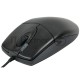 Мышь проводная A4Tech OP-620D черный, 1000 dpi, USB, кнопки - 4