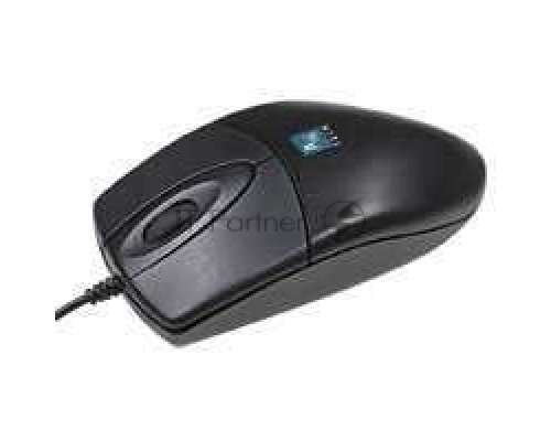 Мышь проводная A4Tech OP-620D черный, 1000 dpi, USB, кнопки - 4