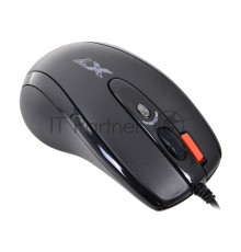 Мышь проводная A4Tech XL-750BK черный, 3600 dpi, USB, кнопки - 7