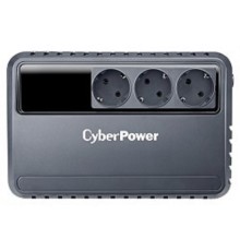 ИБП CyberPower BU600E {Line-Interactive, 600VA/360W (3 EURO), 12В/5 Ач х 1}