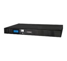 ИБП CyberPower PR1000ELCDRT1U {Line-Interactive, 1000VA/670W USB/RS-232/EPO/SNMPslot (6 IEC С13), 6В/9 Ач х 4}