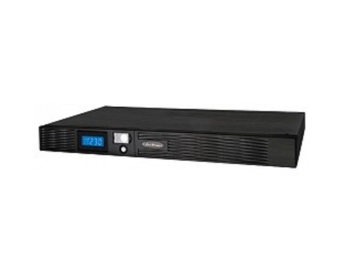[ИБП] ИБП CyberPower PR1000ELCDRT1U {Line-Interactive, 1000VA/670W USB/RS-232/EPO/SNMPslot (6 IEC С13), 6В/9 Ач х 4}