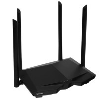 TENDA AC6 Wi-Fi маршрутизатор  двухдиапазонный стандарта AC1200, 4 внешние антенны 6dBi, 1-port 10/100Mbps WAN, 3-ports 10/100Mbps LAN