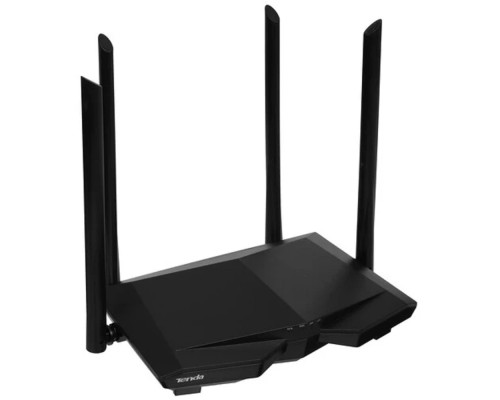 [Сетевое оборудование] TENDA AC6 Wi-Fi маршрутизатор  двухдиапазонный стандарта AC1200, 4 внешние антенны 6dBi, 1-port 10/100Mbps WAN, 3-ports 10/100Mbps LAN