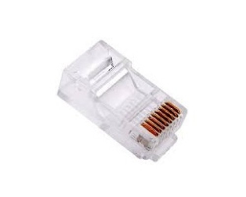[кабели] VCOM VNA2230-1/100 Разъем Plug RJ45 8P8C для FTP кабеля 5 кат. экранированный, 100шт, 