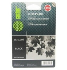 CACTUS Заправочный набор CS-RK-PG440 черный 60мл для Canon MG2140/MG3140