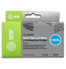 Cactus CN045AE Картридж  №950XL для HP  DJ Pro 8100/8600 (75мл), черный