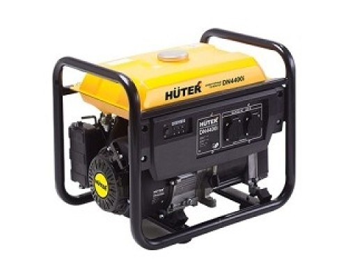 [Huter Генераторы] Huter DN4400i 64/10/5 Инверторный Генератор {четырехтактный, 4400Вт, 220В/50Гц, 57Дб, принудительное охлаждение, бак 3,5 л, максимальный расход 1,5 л/час, габариты 537х288х446, вес 25 кг}