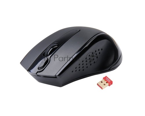 Мышь беспроводная A4Tech G9-500F черный, 1200 dpi, радиоканал, USB, кнопки - 4