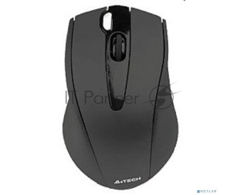 Мышь беспроводная A4Tech G9-500F черный, 1200 dpi, радиоканал, USB, кнопки - 4