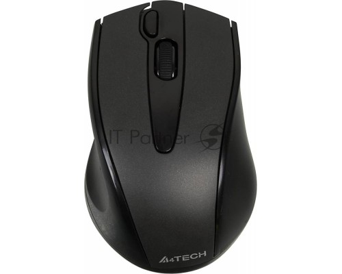 Мышь беспроводная A4Tech G9-500F черный, 1200 dpi, радиоканал, USB, кнопки - 4