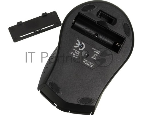 Мышь беспроводная A4Tech G9-500F черный, 1200 dpi, радиоканал, USB, кнопки - 4