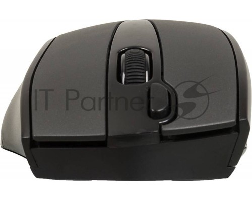 Мышь беспроводная A4Tech G9-500F черный, 1200 dpi, радиоканал, USB, кнопки - 4