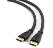 Кабель DisplayPort Gembird/Cablexpert, v1.2 (скорость передачи до 21.6Гбит/с), 3м, 20M/20M, черный, экран (CC-DP2-10)