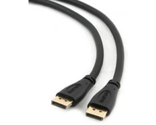 [кабели] Кабель DisplayPort Gembird/Cablexpert, v1.2 (скорость передачи до 21.6Гбит/с), 3м, 20M/20M, черный, экран (CC-DP2-10)