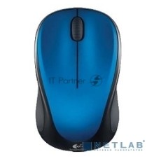 Мышь беспроводная Logitech M235 синий, 1000 dpi, радиоканал, USB, кнопки - 3