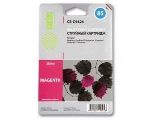 [расходные материалы] CACTUS C9426 Картридж струйный CS-C9426 №85 пурпурный для HP DJ 30/130 (29мл)