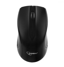Gembird MUSW-320 Black USB {Мышь беспроводная, 2кнопоки+колесо-кнопка, 2.4ГГц, 1000 dpi}
