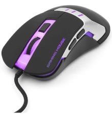 Gembird MG-520 USB {Мышь игровая, 5кнопок+колесо-кнопка, 3200DPI, 1000 Гц, подсветка, программное обеспечение для создания макросов}