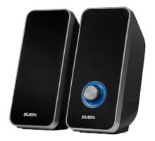 SVEN 325, черный {6 Вт, Частотный диапазон, Гц - 80 – 20 000}