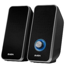 SVEN 325, черный {6 Вт, Частотный диапазон, Гц - 80 – 20 000}