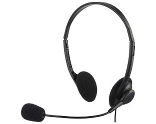 [Наушники и микрофоны] Oklick HS-M143VB черный 1.8м накладные оголовье [614036]