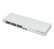 MikroTik CSS326-24G-2S+RM Коммутатор L2 24х Gigabit RJ45, 2х SFP+