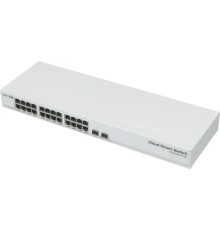 MikroTik CSS326-24G-2S+RM Коммутатор L2 24х Gigabit RJ45, 2х SFP+