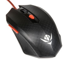 Мышь Dialog MOG-08U Nakatomi Gaming - 6 кнопок + ролик, USB ,черная