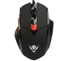 Мышь Dialog MOG-11U Nakatomi Gaming - 6 кнопок + ролик, USB ,черная