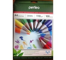 Perfeo PF-GLA4-110/100 Бумага Perfeo глянцевая 100л, A4 110 г/м2 (G09)