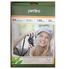 Perfeo PF-MTA4-190/50 Бумага Perfeo матовая 50л, A4 190 г/м2 (M06)