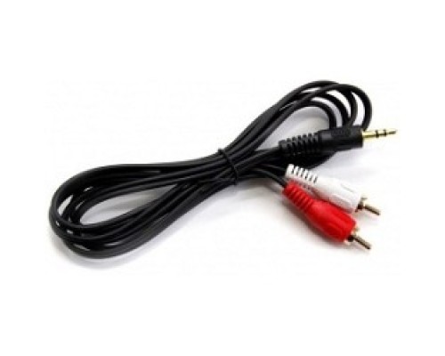 [кабели] Exegate EX225929RUS Кабель аудио (3.5mm Jack M - 2xRCA M)  3м Exegate, позолоченные разъемы