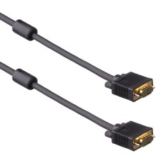 Exegate EX169517RUS Кабель монитор - SVGA card (15M -15M) 15м 2 фильтра Exegate позолоченные разъемы, экранирование