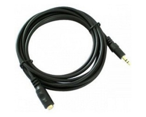 [Переходник] Exegate EX205308RUS Удлинитель звуковой (3.5mm Jack M - 3.5mm Jack F) 2м Exegate, позолоченные разъемы