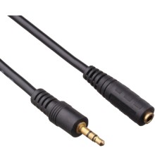 Exegate EX205309RUS Удлинитель звуковой (3.5mm Jack M - 3.5mm Jack F) 3м Exegate, позолоченные разъемы