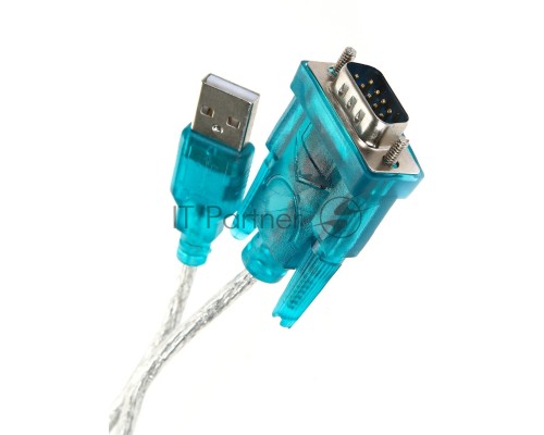 Кабель AM/Com port 9pin 1.2м VCOM адаптер USB -> RS232, DE9P (добавляет в систему новый COM порт), VUS7050