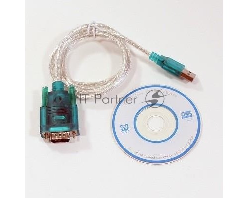 Кабель AM/Com port 9pin 1.2м VCOM адаптер USB -> RS232, DE9P (добавляет в систему новый COM порт), VUS7050
