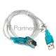 Кабель AM/Com port 9pin 1.2м VCOM адаптер USB -> RS232, DE9P (добавляет в систему новый COM порт), VUS7050