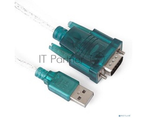 Кабель AM/Com port 9pin 1.2м VCOM адаптер USB -> RS232, DE9P (добавляет в систему новый COM порт), VUS7050