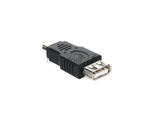 Переходник AF/miniBm USB 2.0 VCOM переходник USB(мама) на miniUSB, CA411