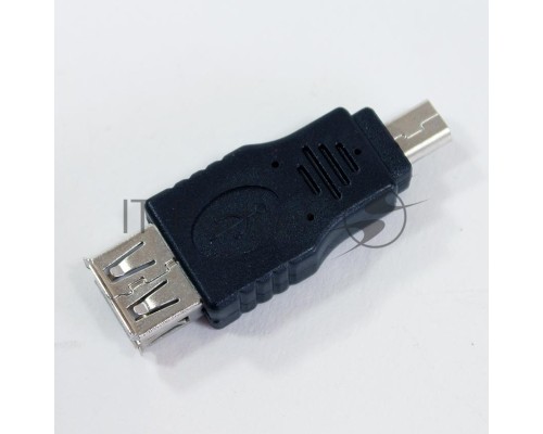 Переходник AF/miniBm USB 2.0 VCOM переходник USB(мама) на miniUSB, CA411