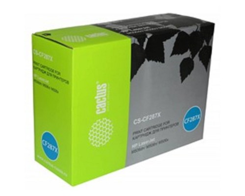 [расходные материалы] CACTUS CF287X Картридж для HP LJ M506dn/ M506n/ M506x (18000стр.)
