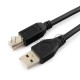 Кабель Gembird CCP-USB2-AMBM-6 USB 2.0 кабель PRO для соед. 1.8м AM/BM  позол. контакты, пакет 