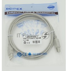 Кабель USB2.0 USB A (m)/USB B (m) 1.8м