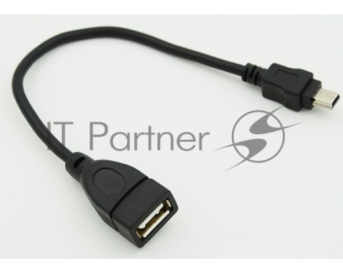 Кабель USB Behpex OTG USB(f)/miniUSB (0.2м)