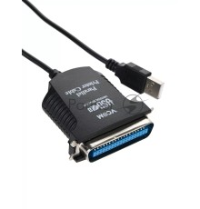 Кабель AM/LPT 1.8м VCOM Кабель-адаптер USB -> LPT (прямое подключение к LPT порту принтера), VUS7052