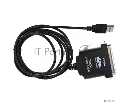 Кабель AM/LPT 1.8м VCOM Кабель-адаптер USB -> LPT (прямое подключение к LPT порту принтера), VUS7052