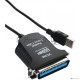 Кабель AM/LPT 1.8м VCOM Кабель-адаптер USB -> LPT (прямое подключение к LPT порту принтера), VUS7052