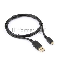 Кабель USB 2.0 Gembird/Cablexpert, мультиразъем USB, AM/miniB 5P, 1м, пакет  CC-5PUSB2D-1M 